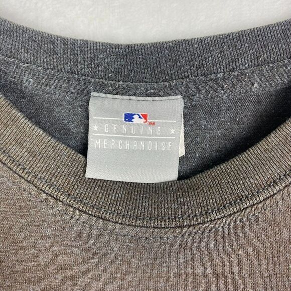 Genuine Merchandise Boston Red Sox T-Shirt Mens Large Brown Short Sleeve Casual - Picture 6 of 7